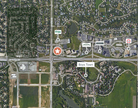 14301 FNB Pky, Omaha, NE - VISTA AÉREA  vista de mapa - Image1