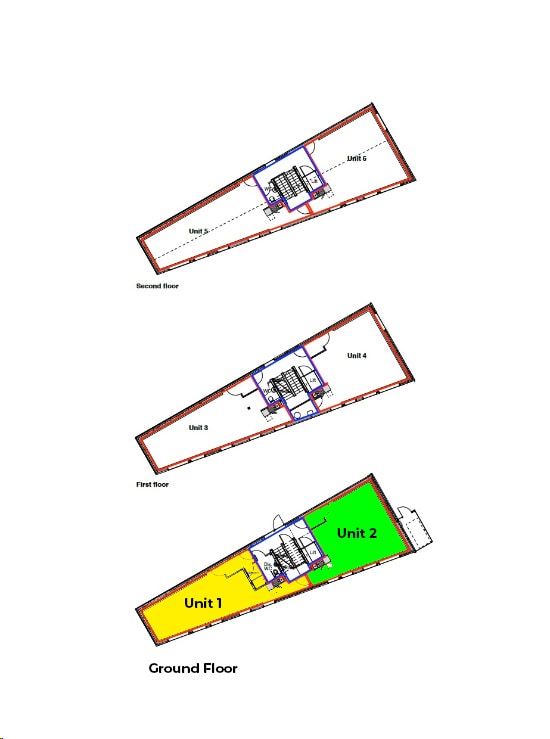 Electric Wharf, Coventry, WMD CV1 4HA - Unidad 1 -  - Plano de la planta - Image 1 of 1