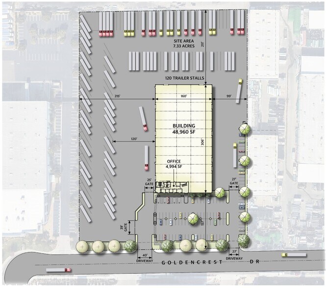 22360 Goldencrest Dr, Moreno Valley, CA en alquiler - Plano del sitio - Imagen 2 de 3