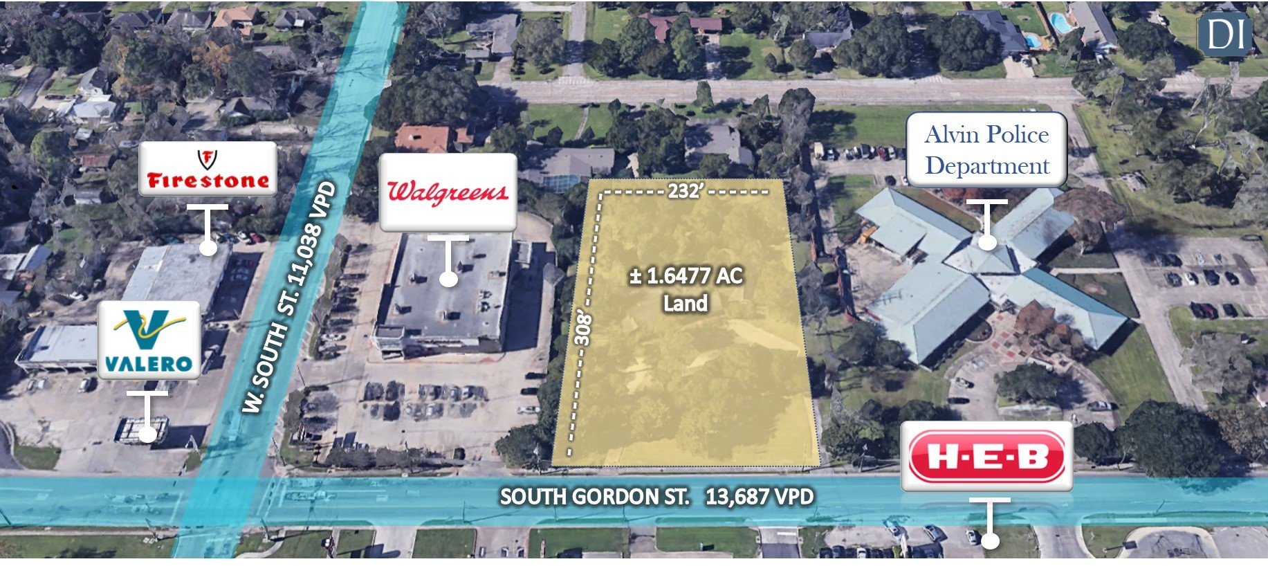 1610 S Gordon St, Alvin, TX en venta Otros- Imagen 1 de 2