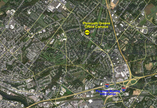 1000 Germantown Pike, Plymouth Meeting, PA - vista aérea  vista de mapa