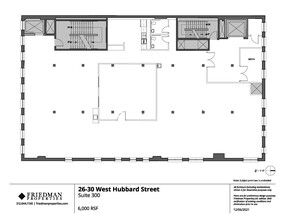 26-30 W Hubbard St, Chicago, IL en alquiler Plano de la planta- Imagen 2 de 2