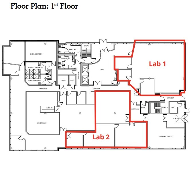 1 Chrysalis Way, Ottawa, ON en alquiler Plano de la planta- Imagen 1 de 1