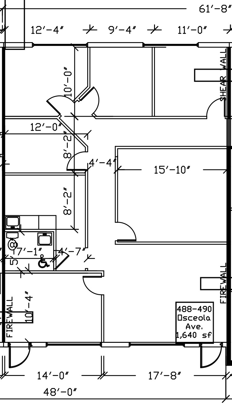 430-440 Osceola Ave, Jacksonville Beach, FL en alquiler Foto del edificio- Imagen 1 de 1