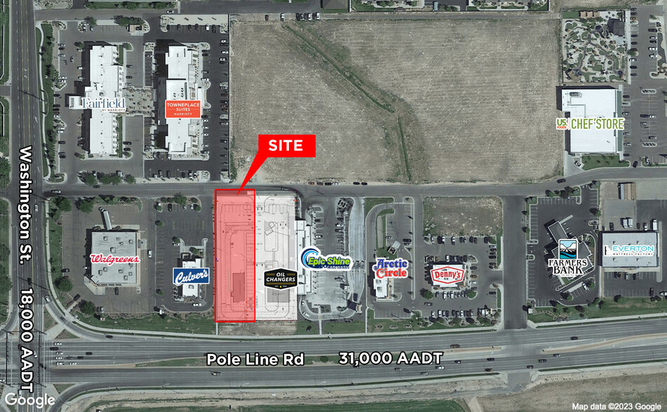 191 Pole Line Rd, Twin Falls, ID en venta - Vista aérea - Imagen 1 de 2