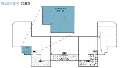 741 Miller Dr SE, Leesburg, VA en alquiler Plano de la planta- Imagen 1 de 1