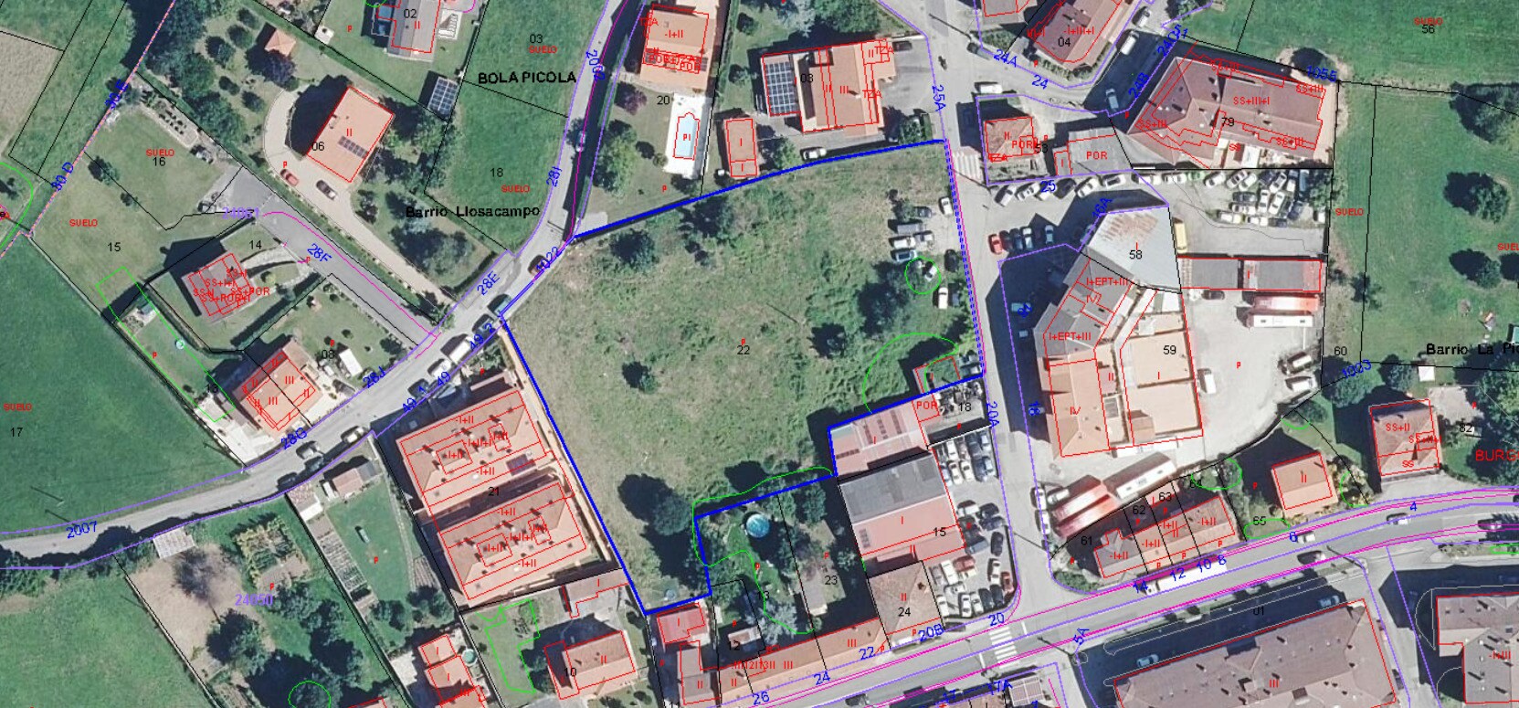 Barrio la Picota, Piélagos, Cantabria en venta Plano de la planta- Imagen 1 de 16