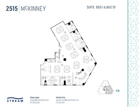 2515 McKinney Ave, Dallas, TX en alquiler Plano de la planta- Imagen 1 de 1