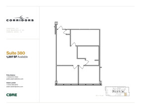 2651 Warrenville Rd, Downers Grove, IL en alquiler Plano de la planta- Imagen 1 de 2