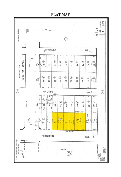 1137 S Eastern Ave, Los Angeles, CA en venta - Plano de solar - Imagen 2 de 2