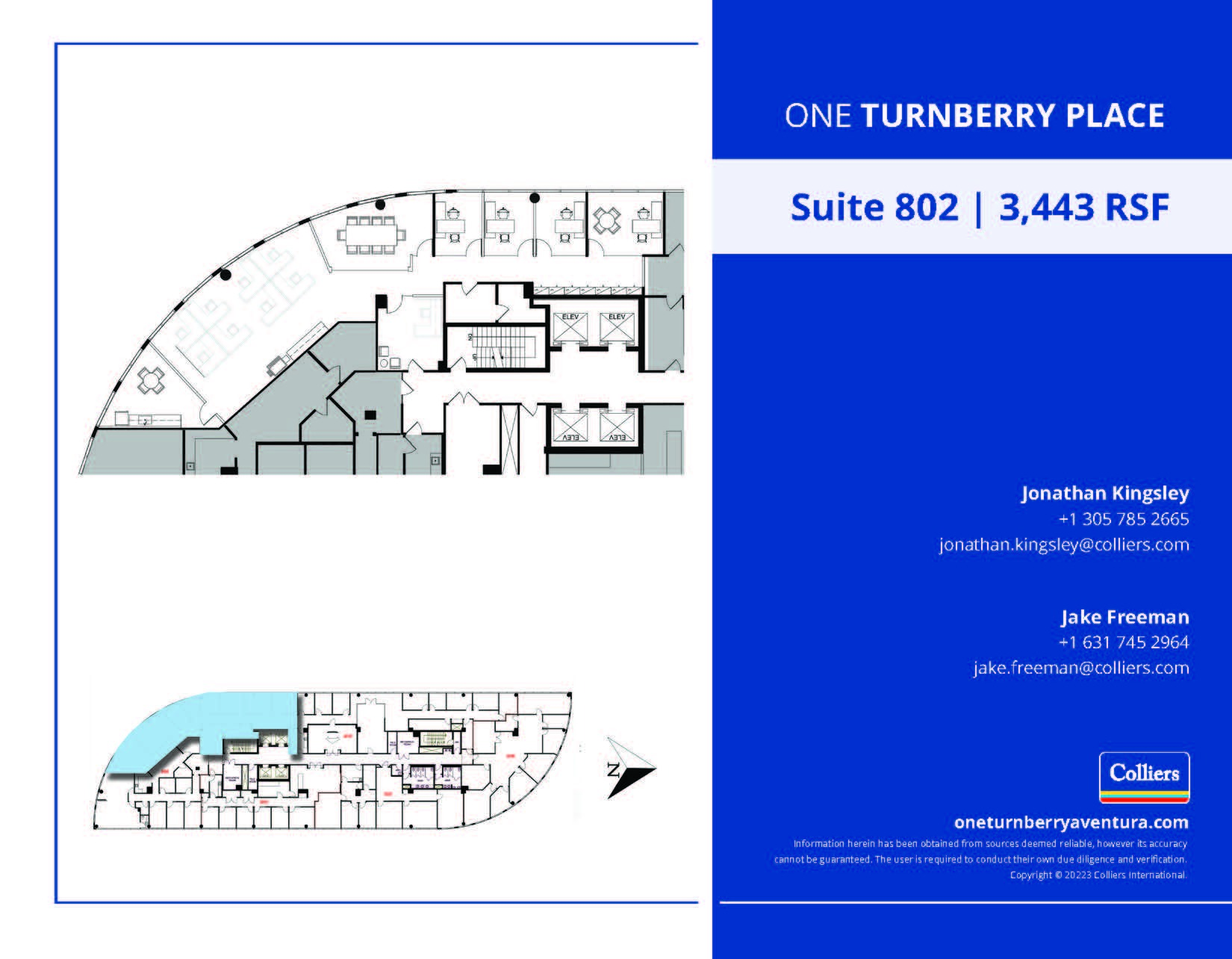 19495 Biscayne Blvd, Aventura, FL en alquiler Plano de la planta- Imagen 1 de 1