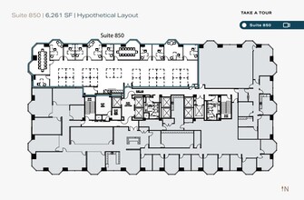 550 W C St, San Diego, CA en alquiler Plano de la planta- Imagen 2 de 2