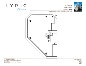 440 Louisiana St, Houston, TX en alquiler Plano de la planta- Imagen 1 de 1