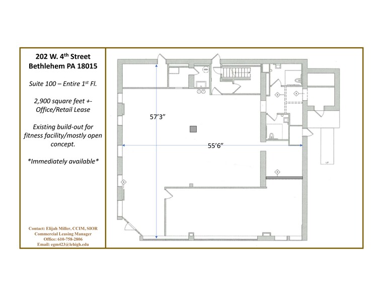 202 W 4th St, Bethlehem, PA en alquiler - Plano del sitio - Imagen 3 de 3