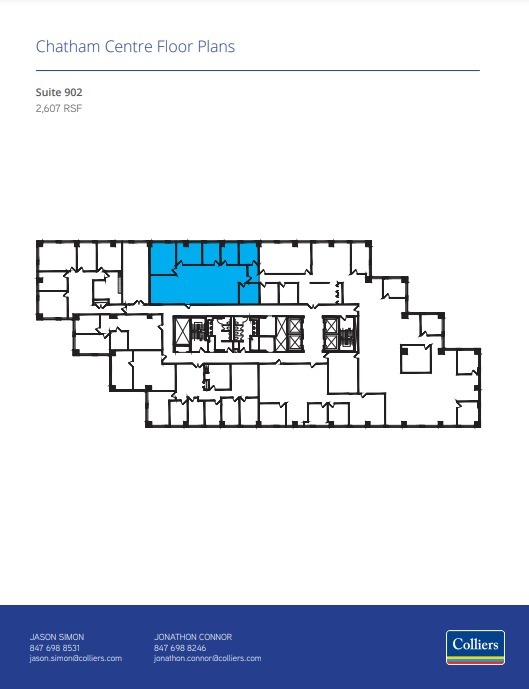 1901 N Roselle Rd, Schaumburg, IL en alquiler Plano de la planta- Imagen 1 de 2