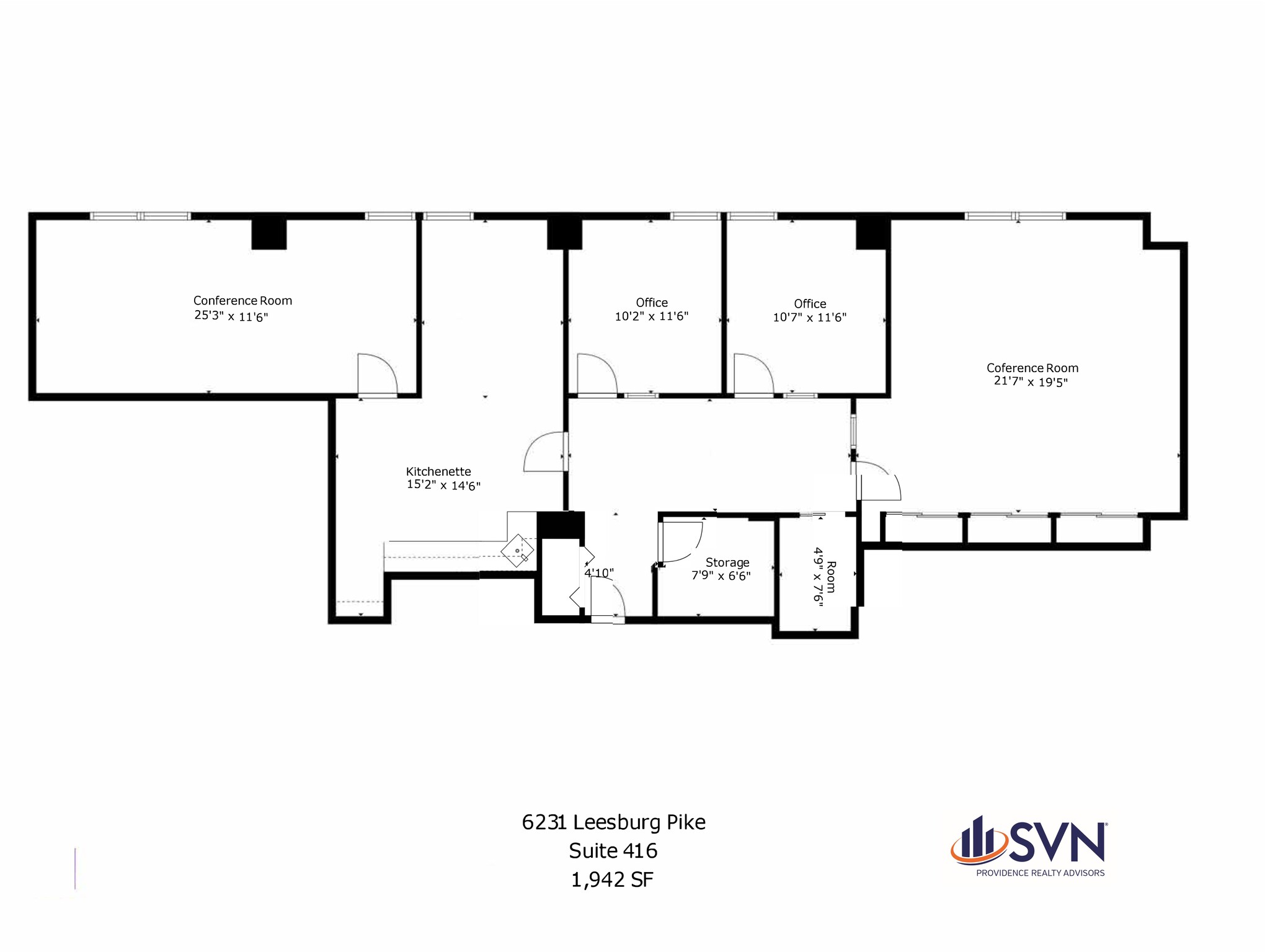 6231 Leesburg Pike, Falls Church, VA en alquiler Plano del sitio- Imagen 1 de 1