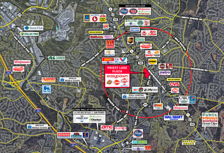 2651 Murfreesboro Pike, Nashville, TN - VISTA AÉREA  vista de mapa