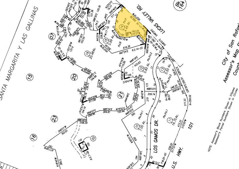 101 Lucas Valley Rd, San Rafael, CA en alquiler - Plano de solar - Imagen 2 de 90