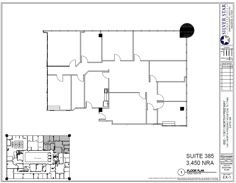 11811 North Fwy, Houston, TX en alquiler Plano de la planta- Imagen 1 de 1