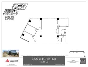 3200 Wilcrest Dr, Houston, TX en alquiler Plano de la planta- Imagen 1 de 1