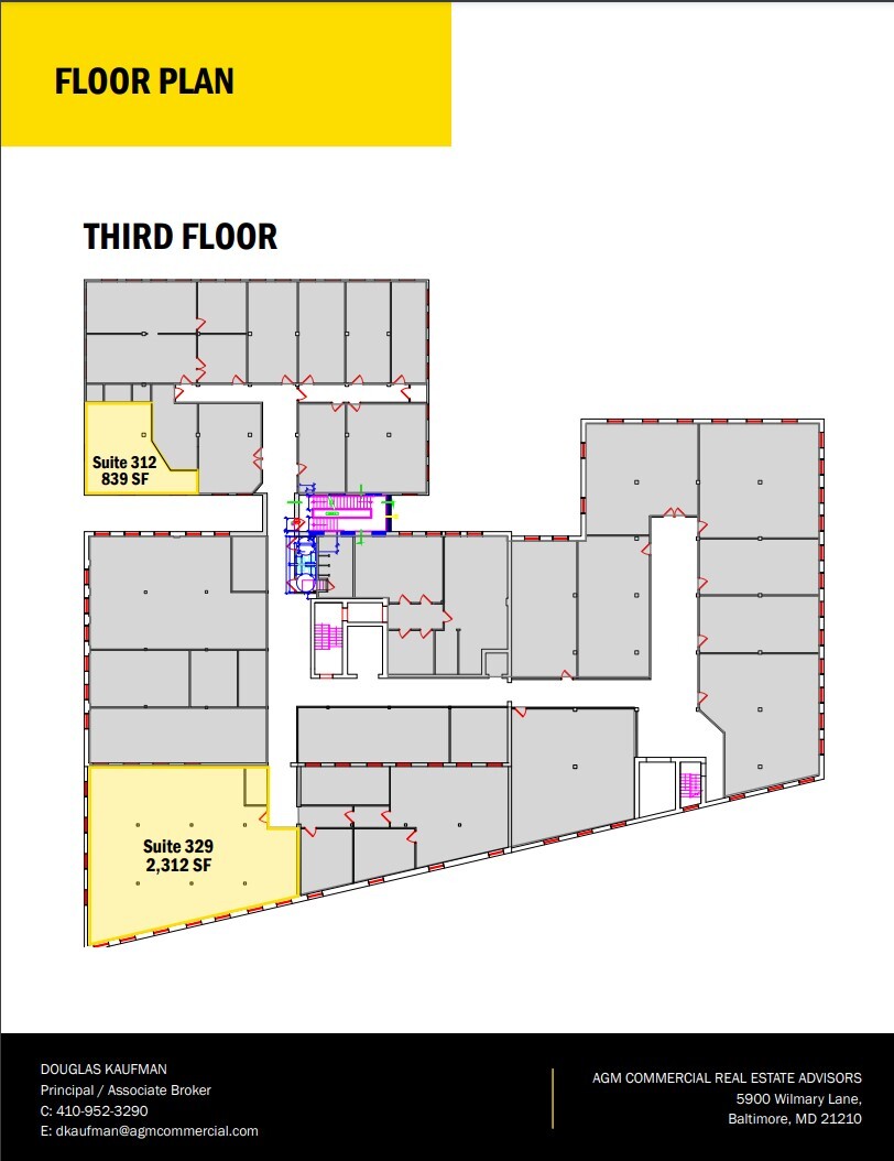 3500 Boston St, Baltimore, MD en alquiler Plano de la planta- Imagen 1 de 1