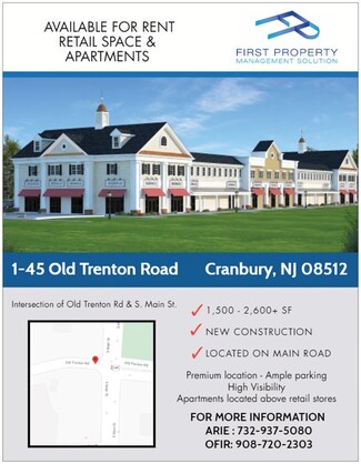 Más detalles para 3 Old Trenton Rd, Cranbury, NJ - Local en alquiler