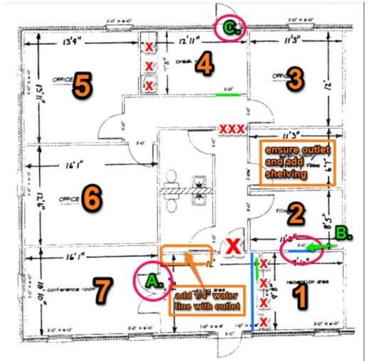 1736-1740 Taliaferro Trl, Montgomery, AL en alquiler Plano de la planta- Imagen 1 de 24