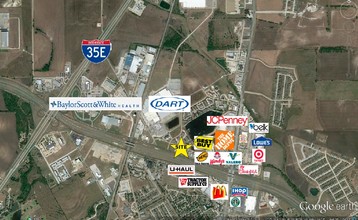 1314 W US Highway 287 Byp, Waxahachie, TX - VISTA AÉREA  vista de mapa