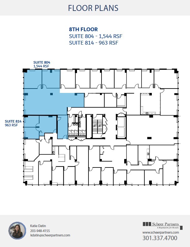 8701 Georgia Ave, Silver Spring, MD en alquiler Plano de la planta- Imagen 1 de 1