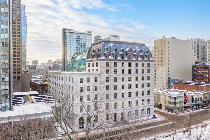 1170 Rue Peel, Montréal, QC en alquiler - Foto del edificio - Imagen 3 de 3