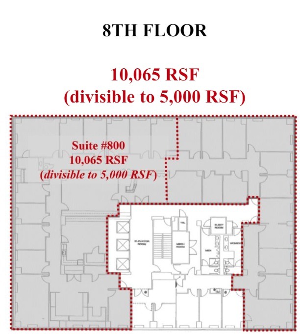 8737 Colesville Rd, Silver Spring, MD en alquiler Plano de la planta- Imagen 1 de 1