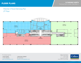 10 Parkway Blvd N, Deerfield, IL en alquiler Plano de la planta- Imagen 2 de 4