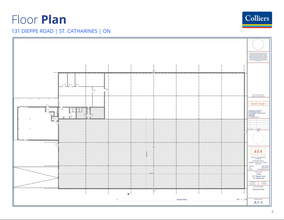 131 Dieppe Rd, St Catharines, ON en alquiler Plano de la planta- Imagen 1 de 1