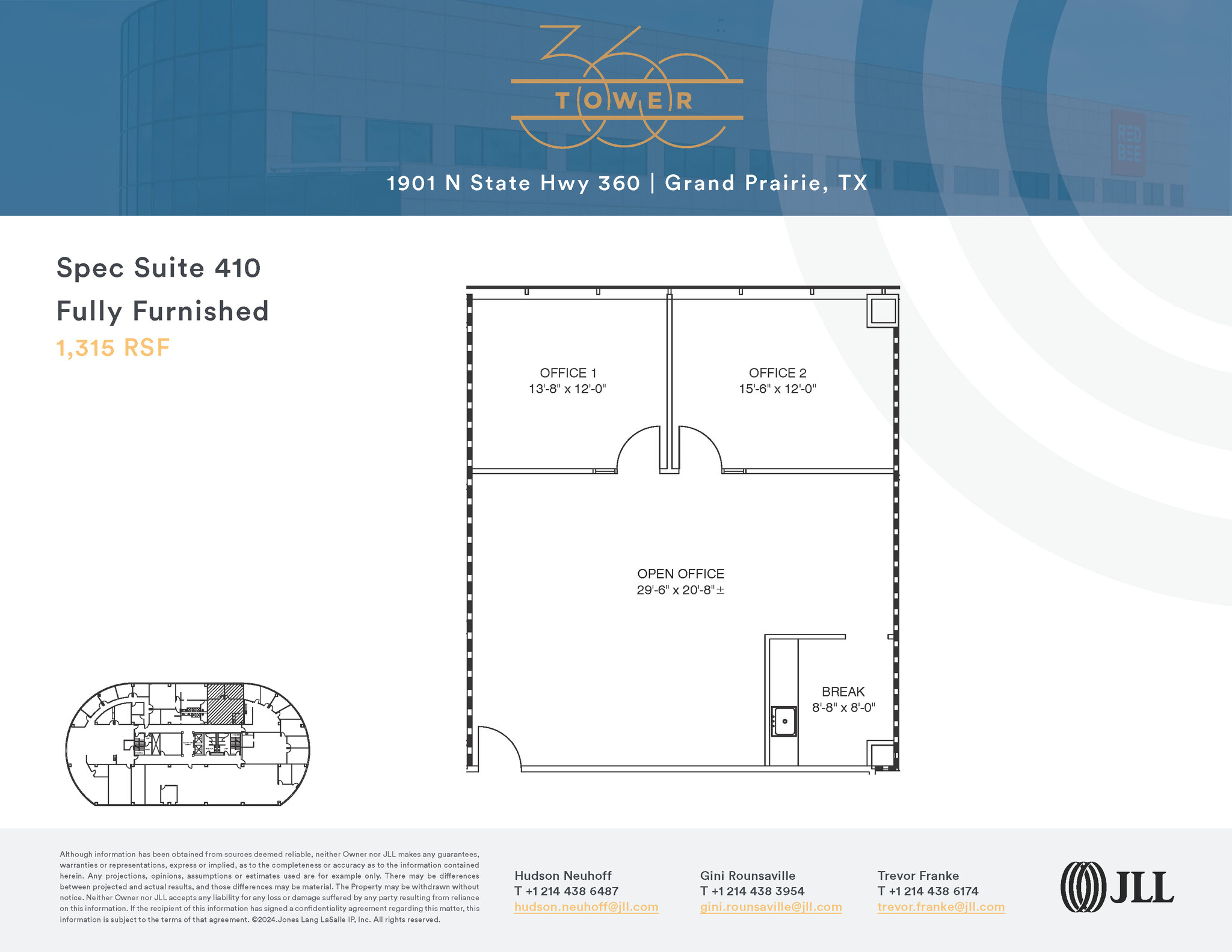 1901 N State Highway 360, Grand Prairie, TX en alquiler Plano de la planta- Imagen 1 de 1