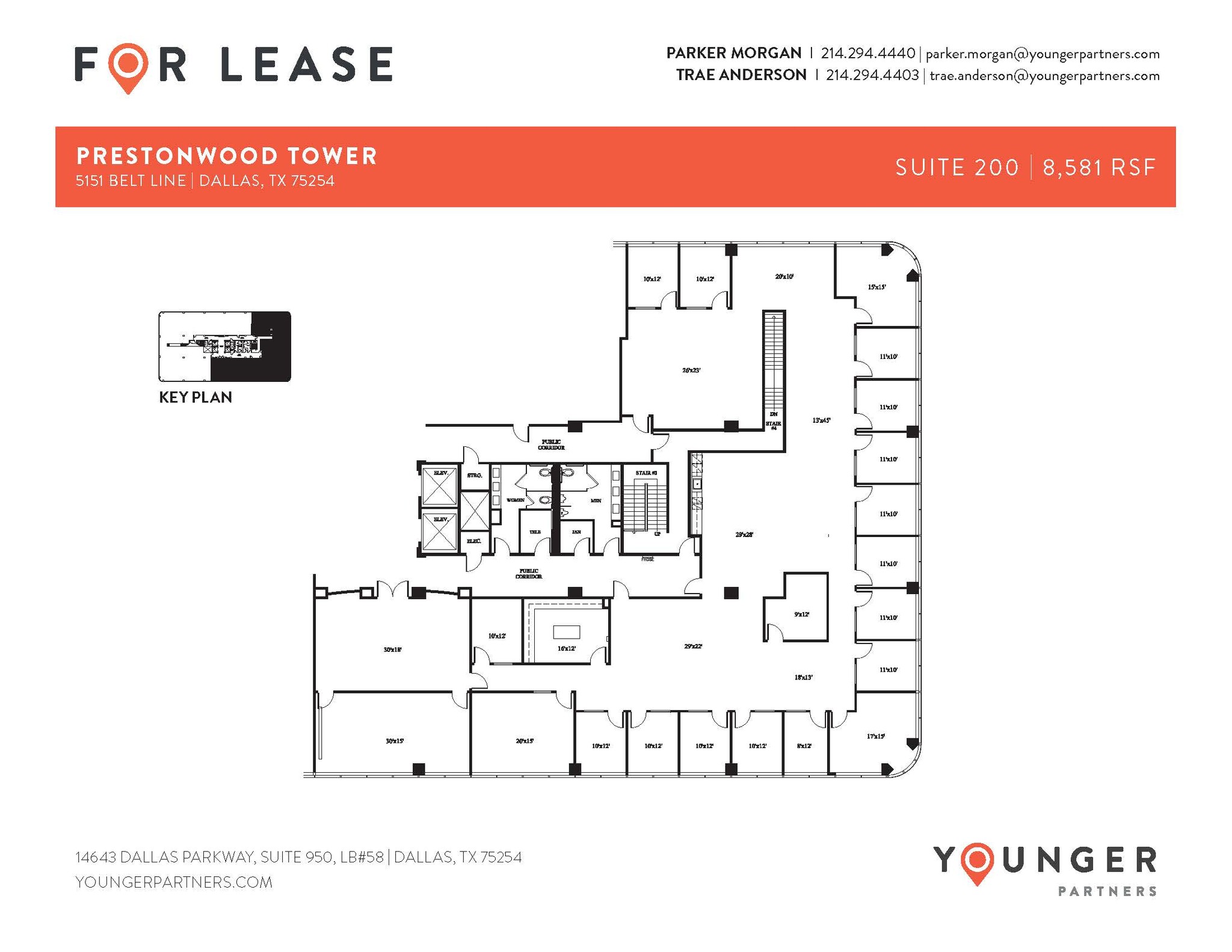 5151 Belt Line Rd, Dallas, TX en alquiler Plano de la planta- Imagen 1 de 2