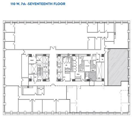 110 W 7th St S, Tulsa, OK en alquiler Plano de la planta- Imagen 1 de 1