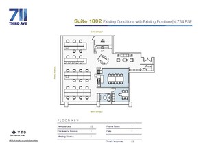 711 Third Ave, New York, NY en alquiler Plano de la planta- Imagen 1 de 1