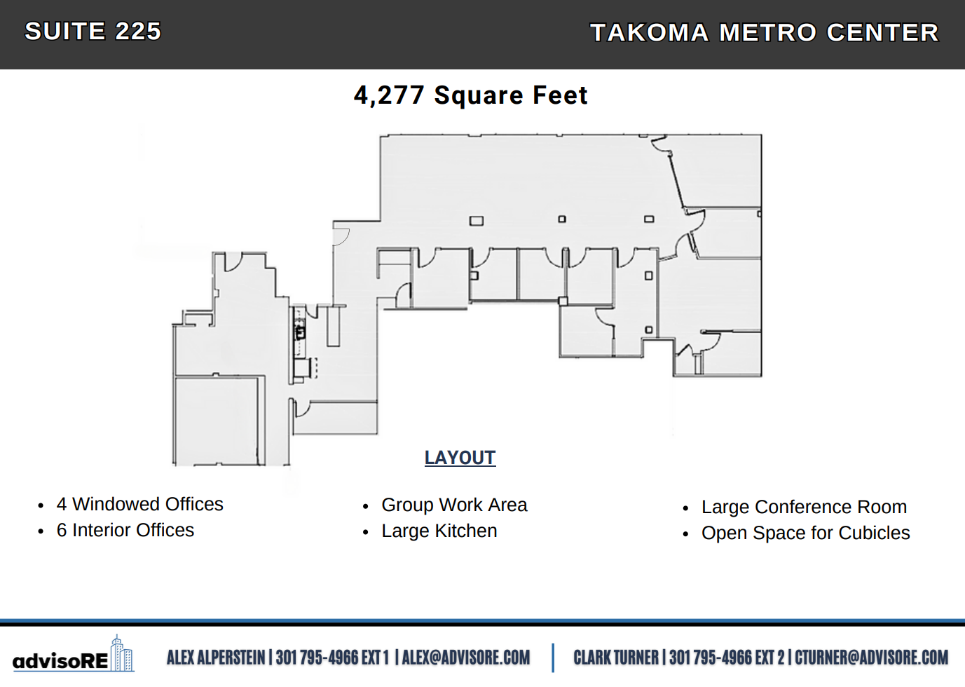 6856 Eastern Ave NW, Washington, DC en alquiler Plano de la planta- Imagen 1 de 1