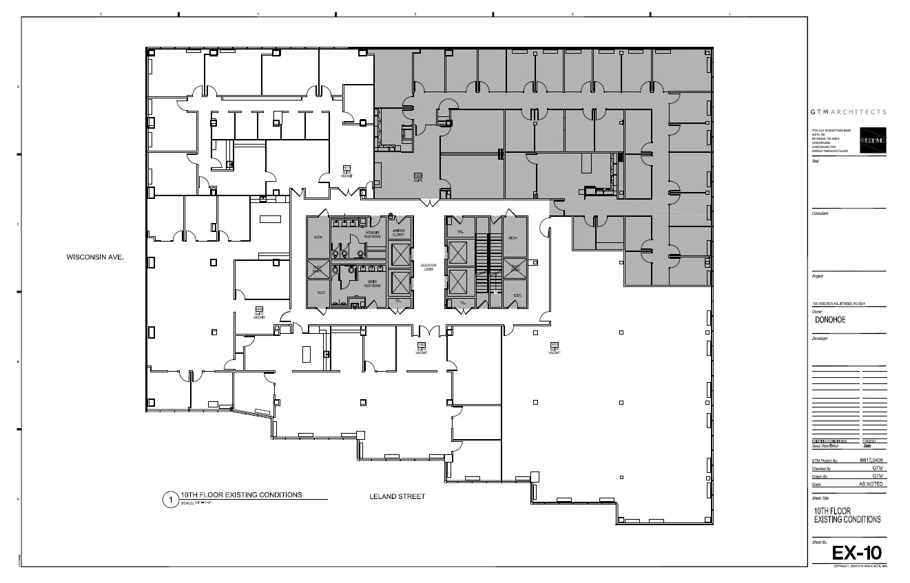 7101 Wisconsin Ave, Bethesda, MD en alquiler Plano de la planta- Imagen 1 de 1