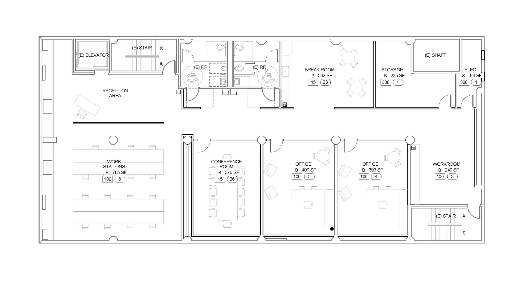 1624 4th Ave, Seattle, WA en venta Plano de la planta- Imagen 1 de 6