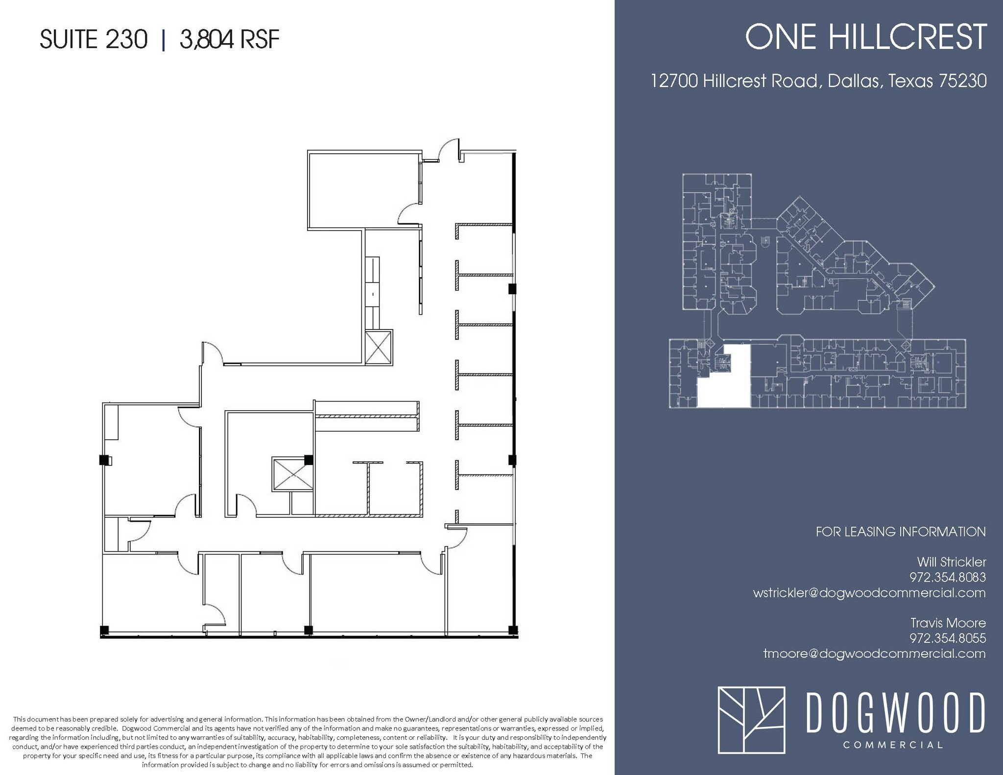 12700 Hillcrest Rd, Dallas, TX en alquiler Plano de la planta- Imagen 1 de 1