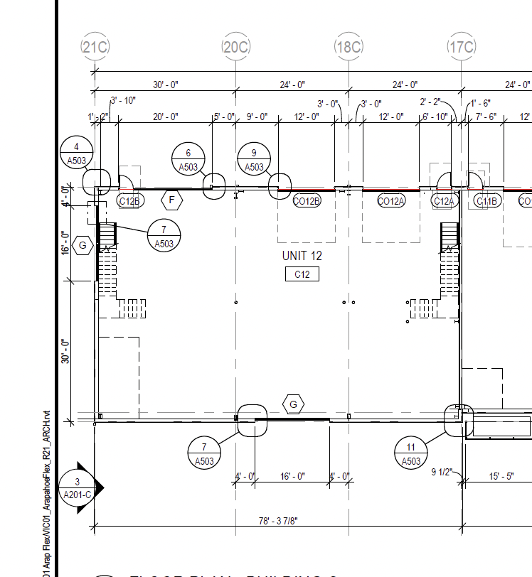 13833 E Briarwood Ave, Centennial, CO 80112 - Unidad C12 -  - Plano de la planta - Image 1 of 2