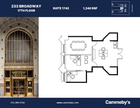 233 Broadway, New York, NY en alquiler Plano de la planta- Imagen 1 de 1