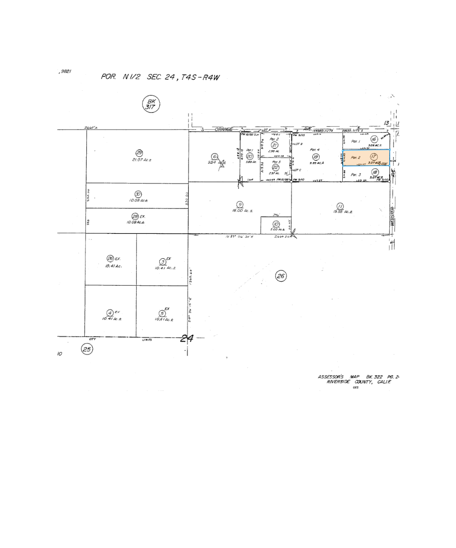 21063 Webster Ave, Perris, CA en venta Plano de solar- Imagen 1 de 2