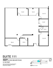 3155 W Big Beaver Rd, Troy, MI en alquiler Plano de la planta- Imagen 1 de 1