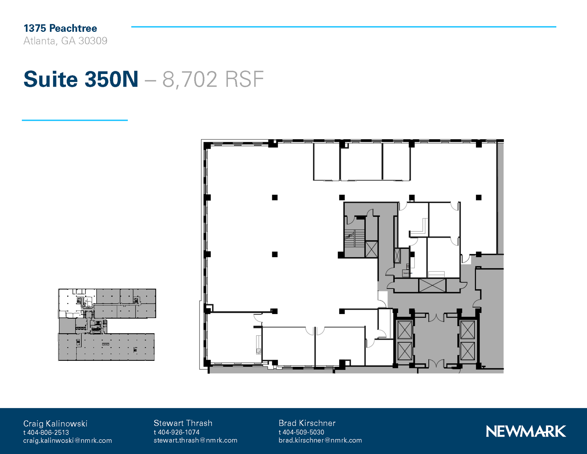 1375 Peachtree St NE, Atlanta, GA en alquiler Plano de la planta- Imagen 1 de 1