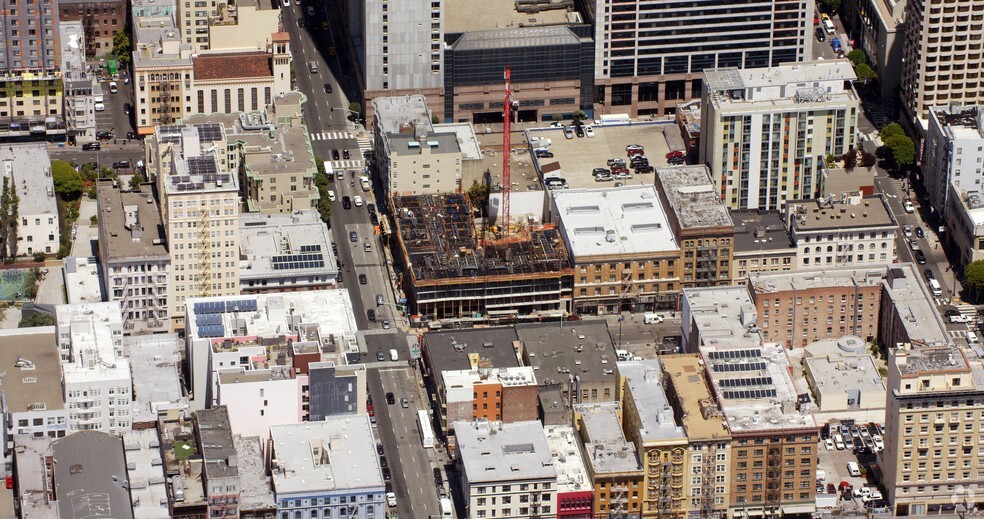 190 Eddy St, San Francisco, CA en alquiler - Vista aérea - Imagen 2 de 7