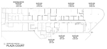 1100-1120 Classen Dr, Oklahoma City, OK en alquiler Plano de la planta- Imagen 2 de 4