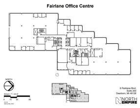 4-6 Parklane Blvd, Dearborn, MI en alquiler Plano de la planta- Imagen 1 de 1