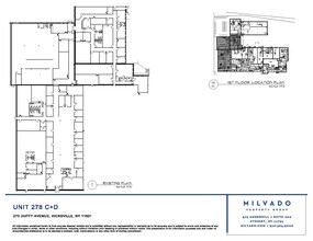 270-278 Duffy Ave, Hicksville, NY en alquiler Plano de la planta- Imagen 1 de 1